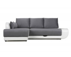 Угловой диван из экокожи с независимым пружинным блоком Поло LUX НПБ (Нью-Й