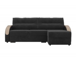 Угловой диван из кожзама Дарси