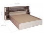Кровать с ящиками Basya (160х200) недорого