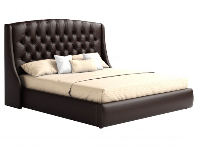 Мягкая кровать с ПМ и матрасом Promo B Стефани (180х200) фото