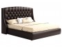 Мягкая кровать с основанием и матрасом Стефани (180х200) распродажа