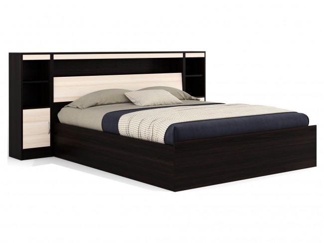Кровать с блоком, тумбами и матрасом Promo B Cocos Виктория (180 фото