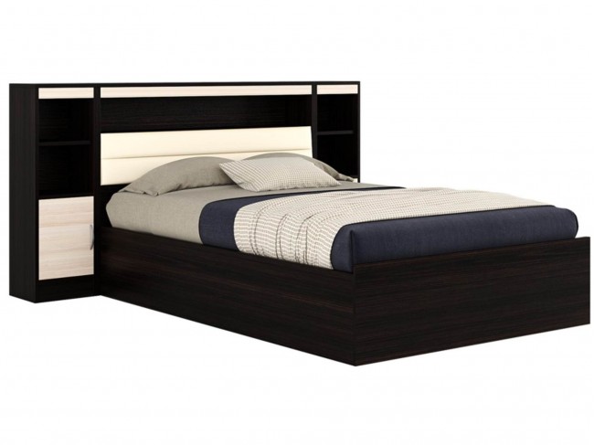 Кровать с блоком, тумбами и матрасом Promo B Cocos Виктория-МБ ( фото