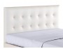 Мягкая интерьерная кровать "Селеста" 1400 белая с матр купить