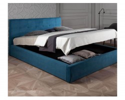 Кровать Мягкая "Selesta" 1400 синяя с подъемным механи