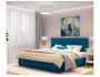 Мягкая кровать "Selesta" 1400 синяя с подъемным механи от производителя