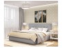 Мягкая кровать Selesta 1600 серая с матрасо PROMO B COCOS с подъ распродажа