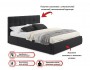 Мягкая кровать Selesta 1600 темная с матрасом PROMO B COCOS с по распродажа