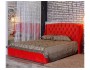 Мягкая кровать "Stefani" 1800 оранж с подъемным механи распродажа