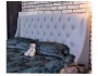 Мягкая кровать "Stefani" 1400 серая с ортопед. основан фото