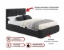Мягкая кровать Selesta 1200 темная с подъем.механизмом распродажа