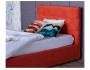 Мягкая кровать Selesta 1200 оранж с подъемным механизмом с матра купить