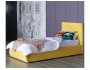 Мягкая кровать Selesta 900 желтая с ортопед.основанием с матрасо распродажа