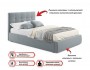 Мягкая кровать Selesta 1200 серая с подъем.механизмом с матрасом купить