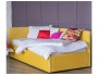 Односпальная кровать-тахтаBonna 900 желтая с подъемным механизмо купить