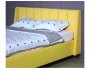 Мягкая кровать Betsi 1600 желтая с подъемным механизмом купить