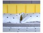 Мягкая кровать Betsi 1600 желтая с подъемным механизмом недорого