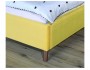 Мягкая кровать Betsi 1600 желтая с подъемным механизмом купить
