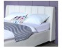 Мягкая кровать Betsi 1600 беж с подъемным механизмом и матрасом  распродажа