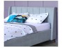 Мягкая кровать Betsi 1600 серая с подъемным механизмом и матрасо недорого