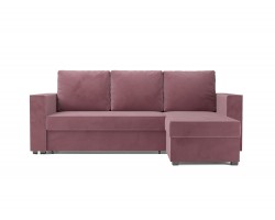 Угловой диван из рогожки Рим