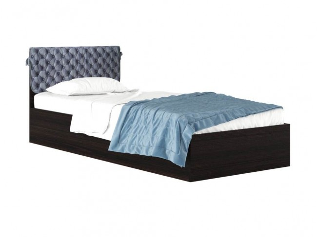 "Виктория-П " Односпальная кровать 900 венге со съемно фото