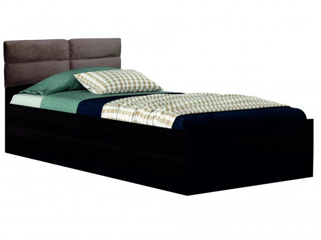 Односпальная кровать "Виктория-П" 900 с мягким изголов фото