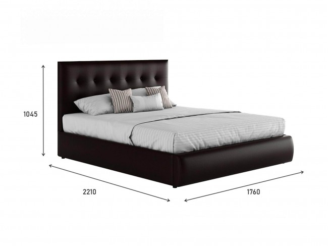 Мягкая интерьерная кровать "Селеста" с подъемным фото
