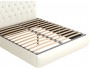Мягкая кровать "Амели" 1600 белая с орт.основанием с м недорого