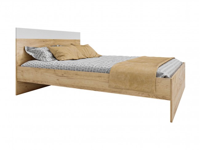 Кровать "Диана" 1600 (дуб золотой) фото