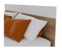 Кровать "Диана" 1400 с 2 ящиками (дуб золотой/белый) фото
