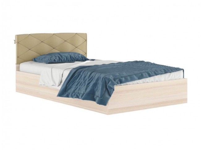 Полутороспальная кровать "Виктория П" 1200 с подушкой  фото