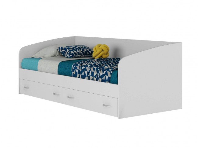 Подростковая кровать "Уника" 900 с матрасом ГОСТ (Белы фото