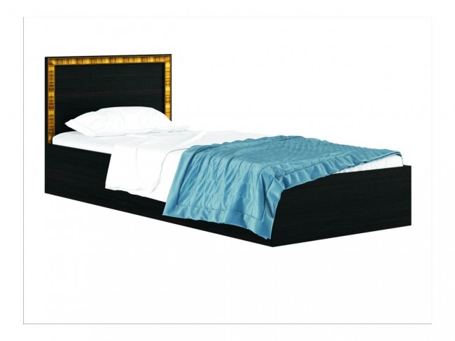 Односпальная кровать "Виктория-Б" с багетом 800*2000 в фото