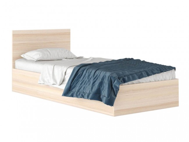 Односпальная кровать "Виктория" 800 дуб с матрасом ГОС фото