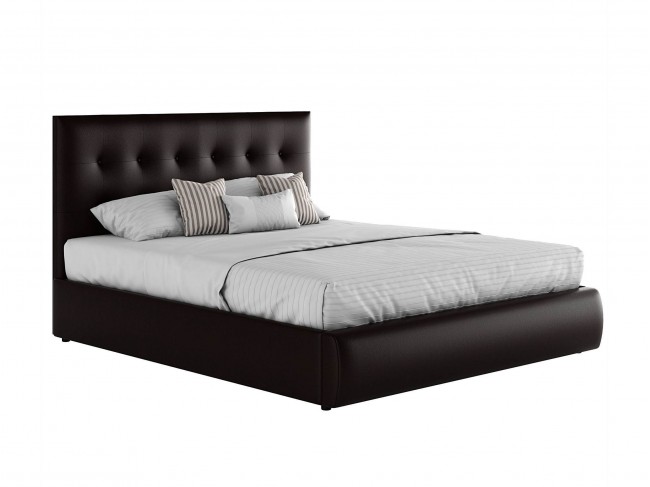 Мягкая интерьерная кровать "Селеста" 1600 венге с фото