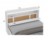 Кровать Виктория ЭКО-П белая 180 с блоком, тумбами и ящиками с фото