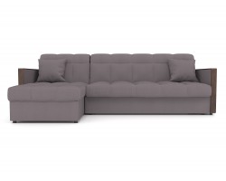 Угловой диван из вельвета Лион