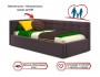 Односпальная кровать-тахта Bonna 900 шоколад с подъемным механиз купить
