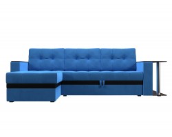Угловой диван с деревянными подлокотниками Атланта М