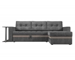 Угловой диван из рогожки Атланта М