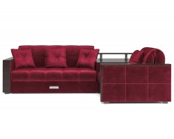 Угловой диван из рогожки Прага