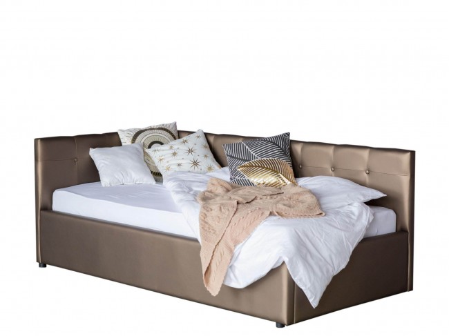 Односпальная кровать-тахта Colibri 800 мокко с подъемным механиз фото