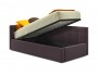 Односпальная кровать-тахта Colibri 800 шоколад с подъемным механ распродажа