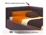 Односпальная кровать-тахта Colibri 800 шоколад с подъемным механ распродажа