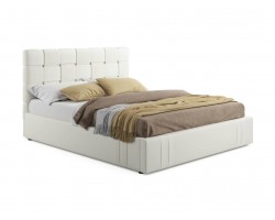 Угловой диван Мягкая кровать Tiffany 1600 беж с подъемным механизмом с матрасо