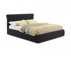 Угловой диван Мягкая кровать Ameli 1400 темная с ортопедическим основанием