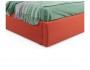 Мягкая кровать Ameli 1400 оранж с ортопедическим основанием распродажа