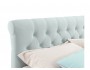 Мягкая кровать Ameli 1400 мята пастель с ортопедическим основани от производителя