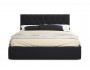 Мягкая кровать Verona 1400 темная с подъемным механизмом распродажа
